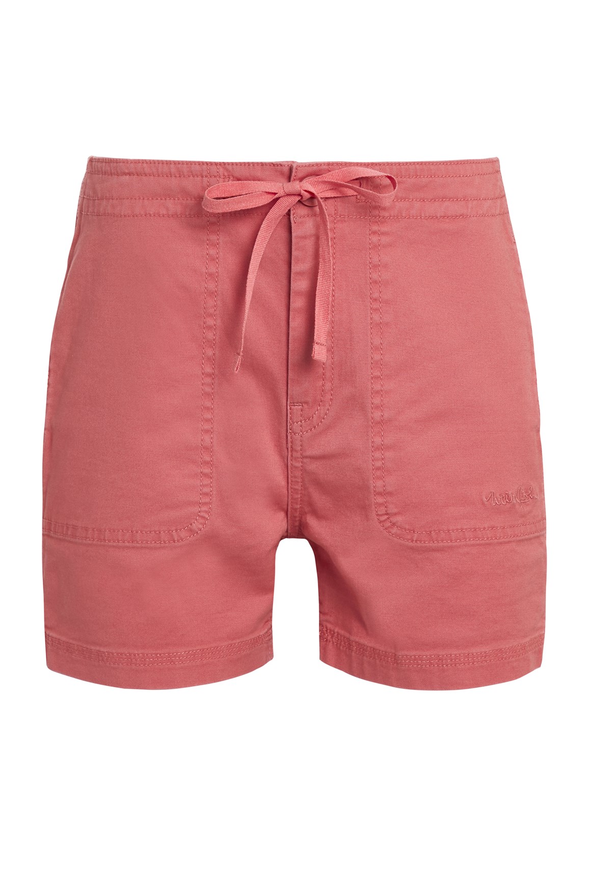 Weird Fish Willoughby Organic Cotton Shorts Tea Rose Size 8